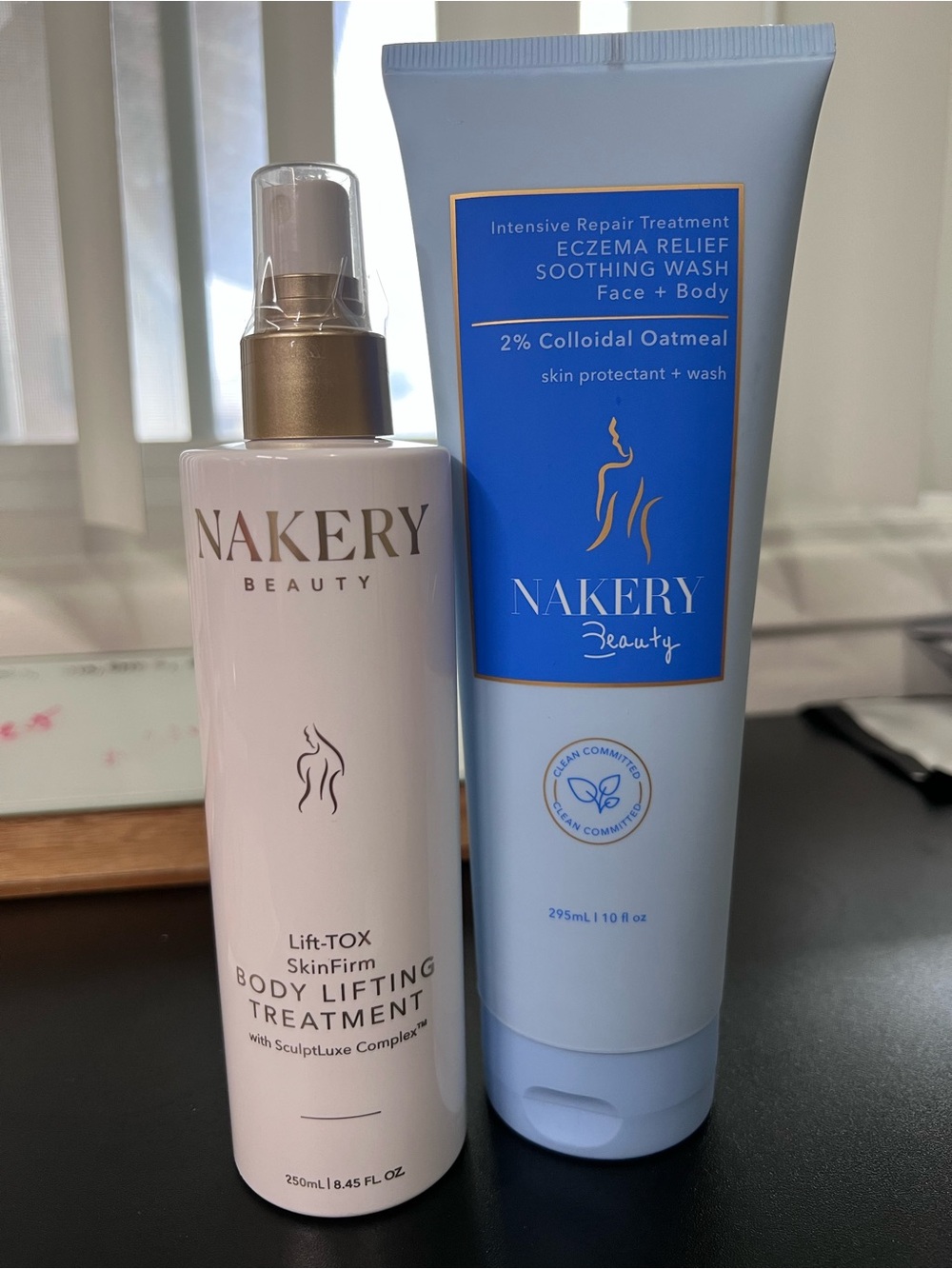 Nakery Beauty SkinFirm + Eczema Relief 2-Piece Bundle